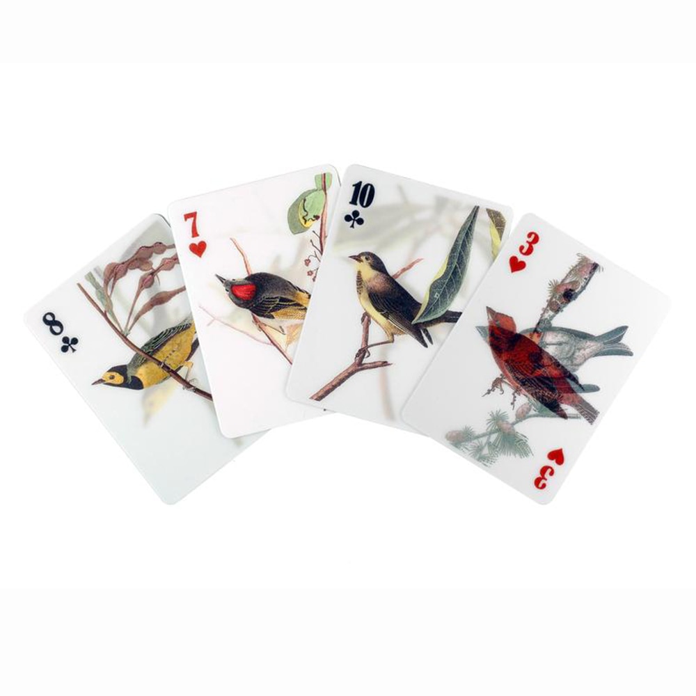 Kikkerland, Playing Cards, 3D, Birds